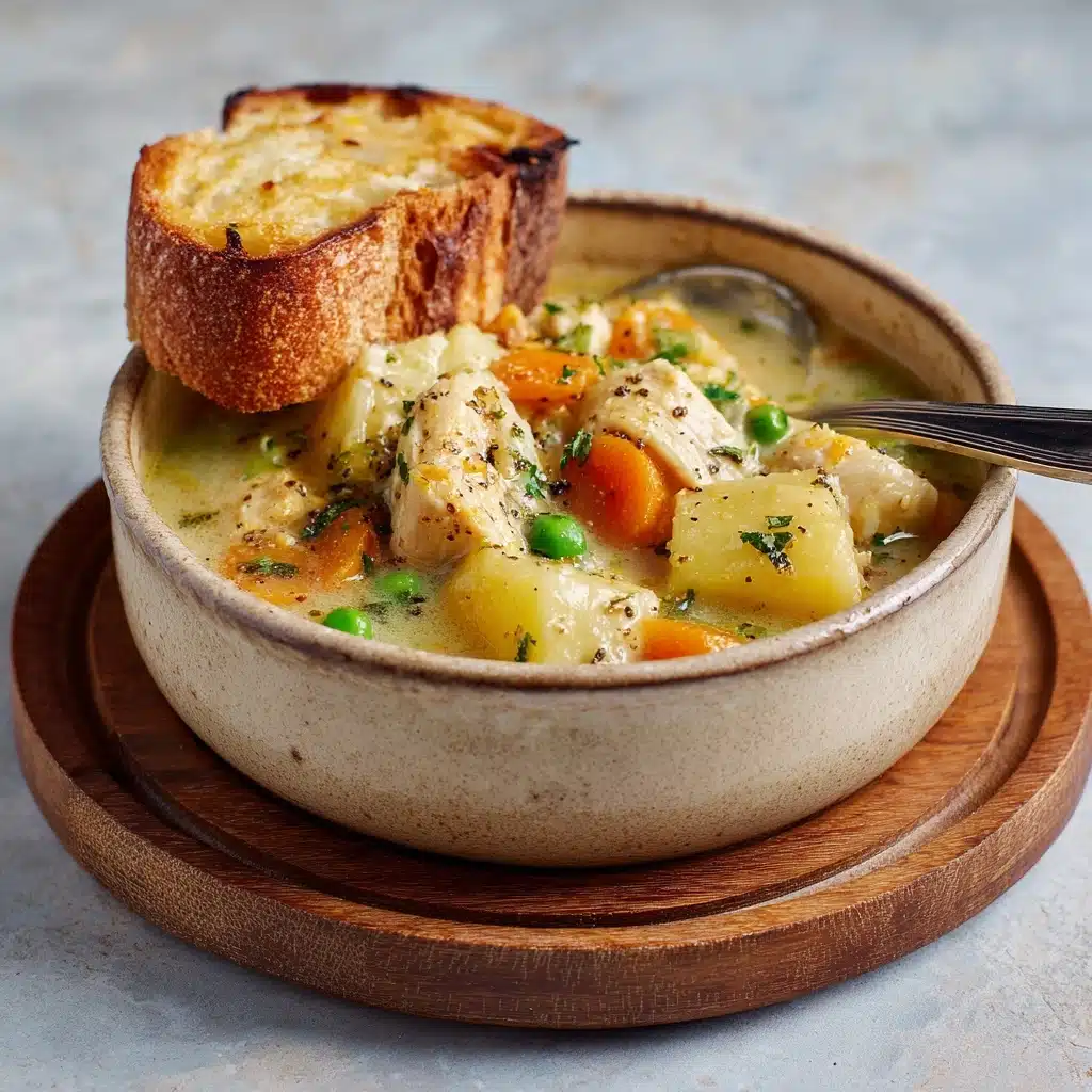 Slow Cooker White Wine Chicken Stew Recipe - Recipe Image