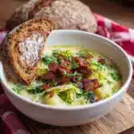 rish Potato and Cabbage Soup with Bacon) Recipe