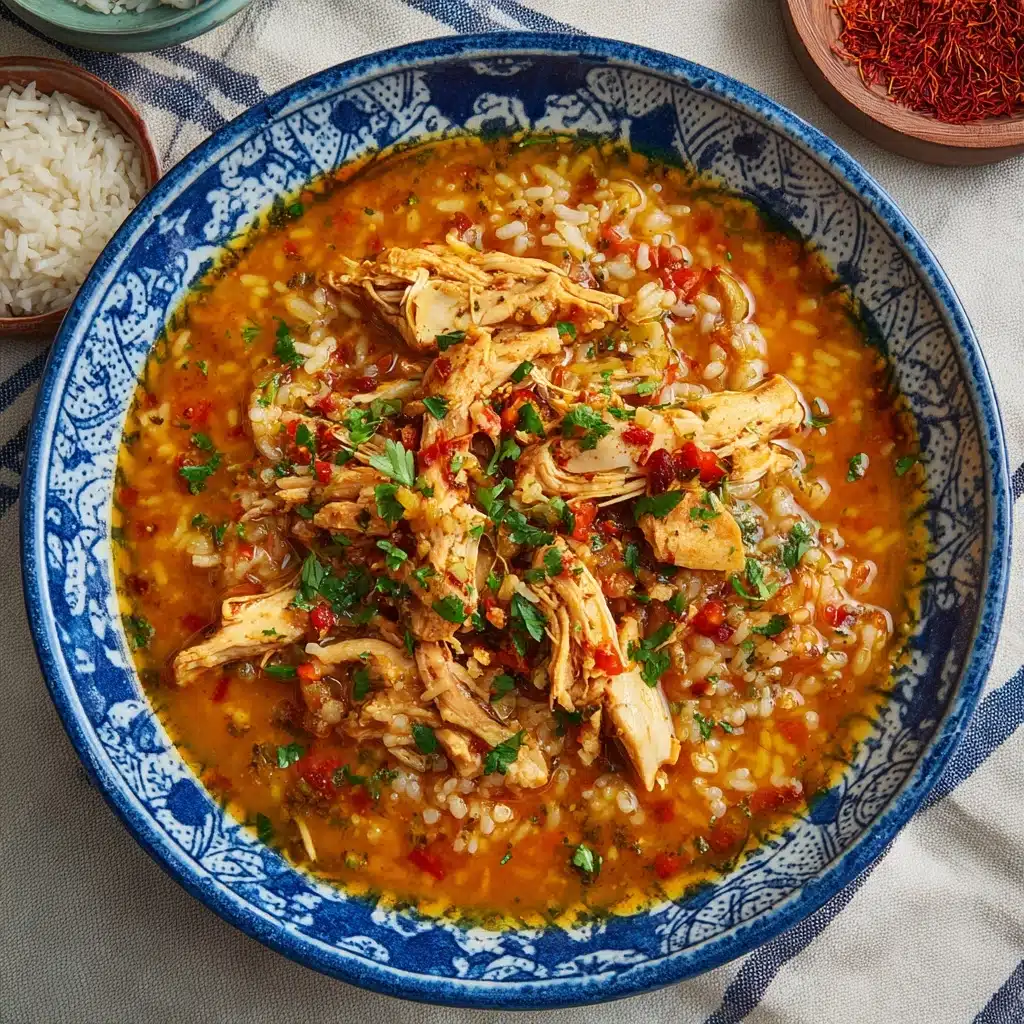 Arroz Caldoso de Pollo (Soupy Rice with Chicken) Recipe - Recipe Image