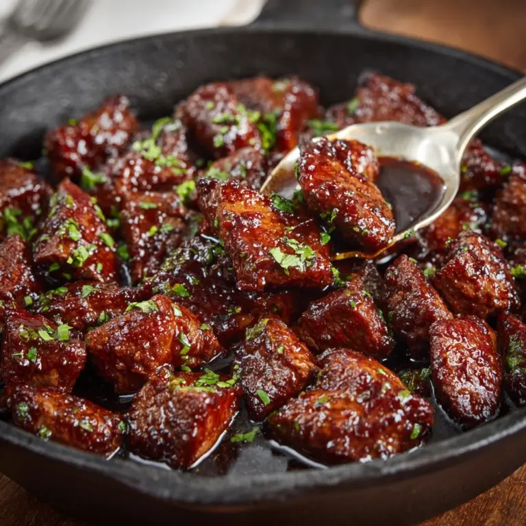 Cajun Garlic Butter Steak Bites Recipe
