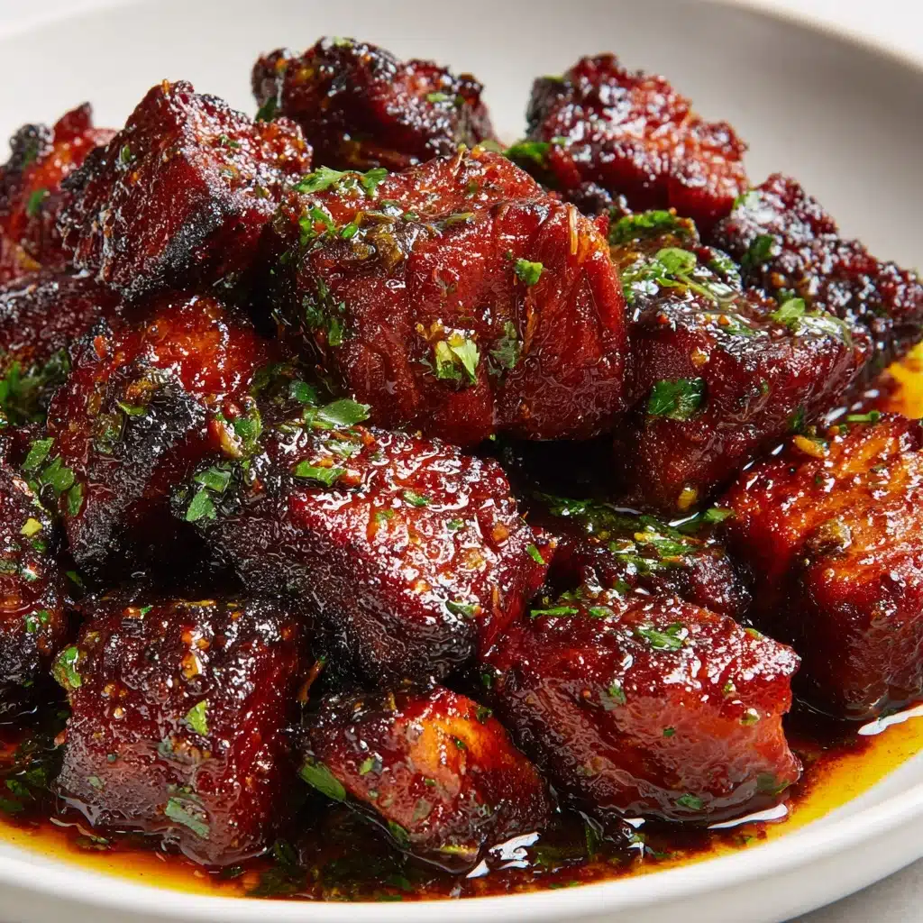 Cajun Garlic Butter Steak Bites Recipe - Recipe Image