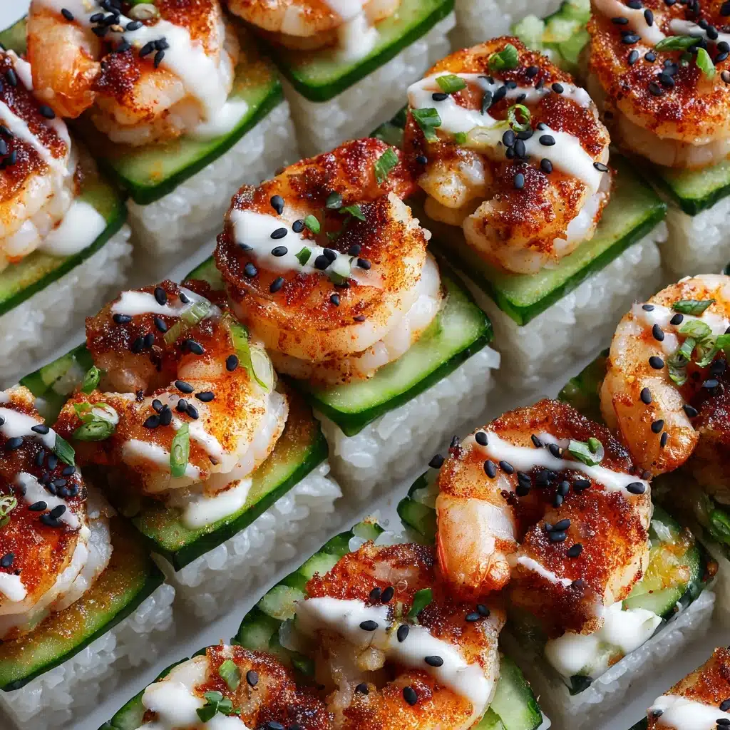 Shrimp Avocado Cucumber Boats Recipe - Recipe Image