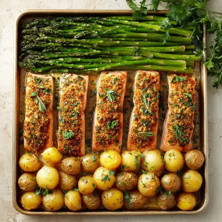 Sheet Pan Maple Dijon Glazed Salmon Recipe
