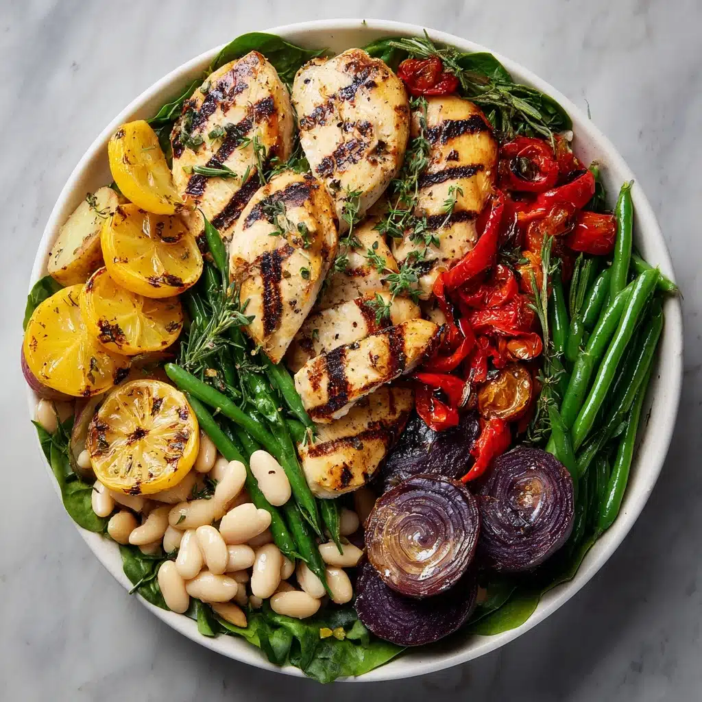 Summer Nicoise Salad with Grilled Fish Recipe - Recipe Image