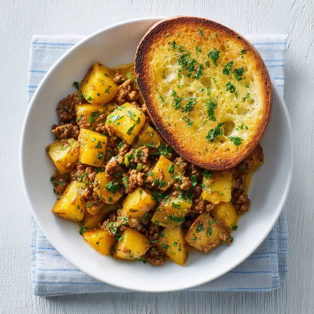 Ground Beef and Potatoes Skillet Recipe - Recipe Image