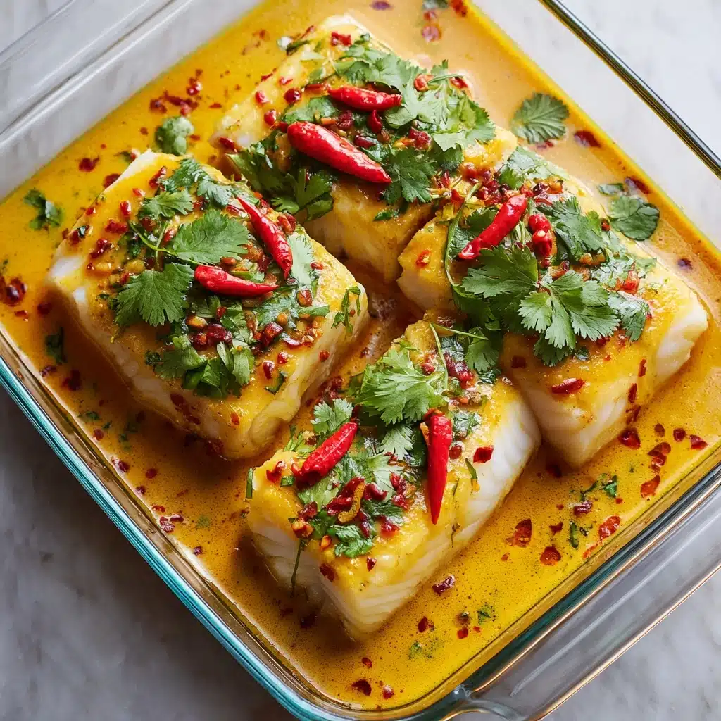 Coconut Curry Baked Cod Recipe - Recipe Image