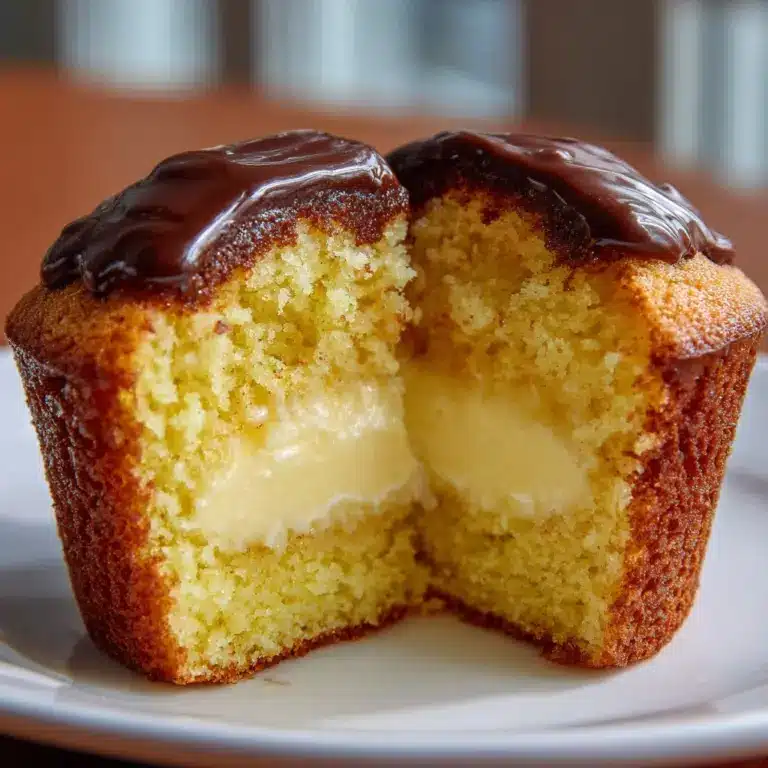 Easy Boston Cream Pie Cupcakes Recipe