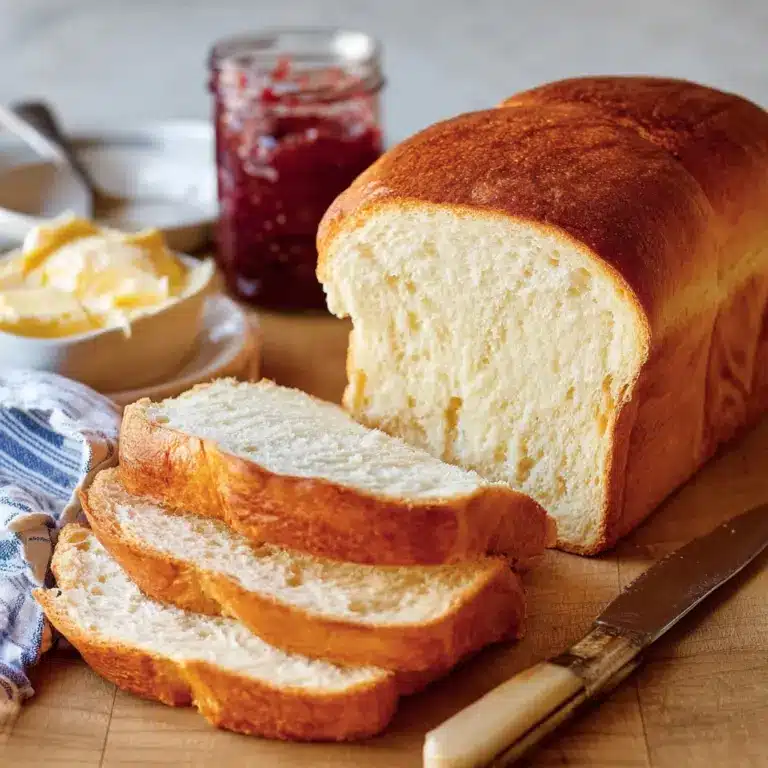 White Sandwich Bread Recipe