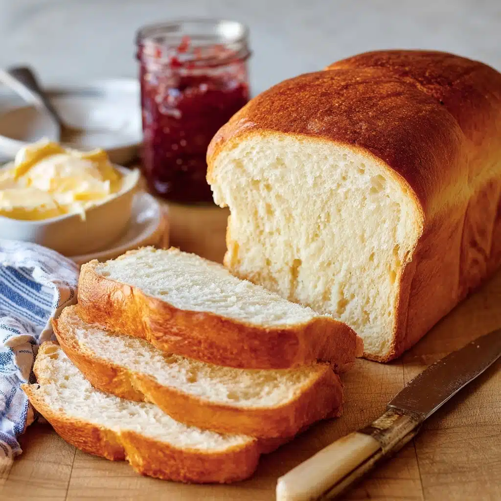 White Sandwich Bread Recipe
