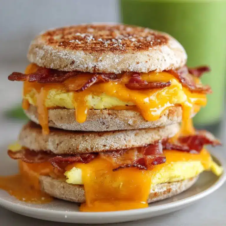 Freezer Breakfast Sandwiches Recipe