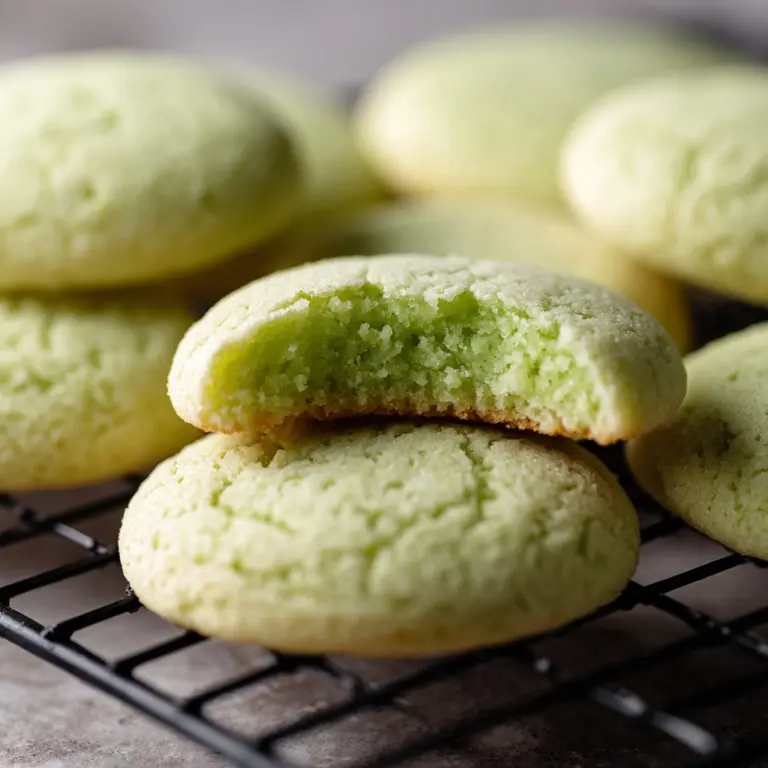 Pistachio Pudding Cookies Recipe
