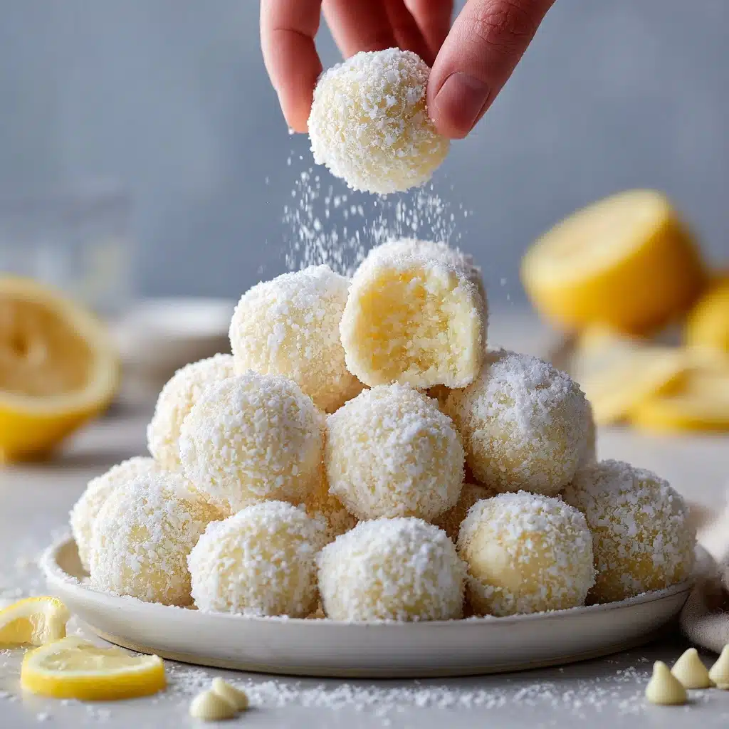 Lemon Truffles Recipe - Recipe Image