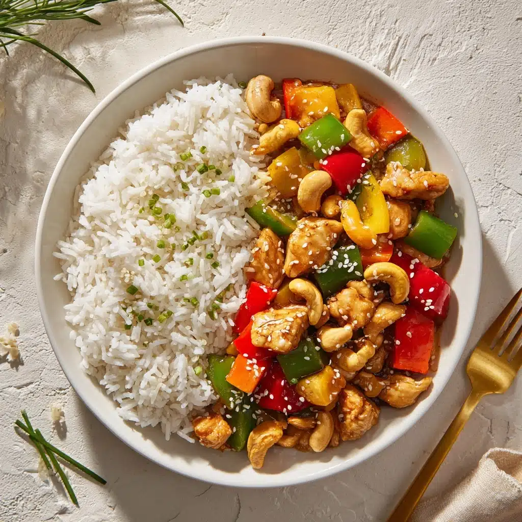 Sheet Pan Cashew Chicken Recipe - Recipe Image