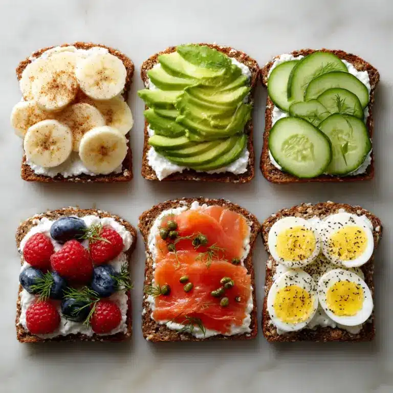 Quick 5-minute Cottage Cheese Breakfast Toast Recipe