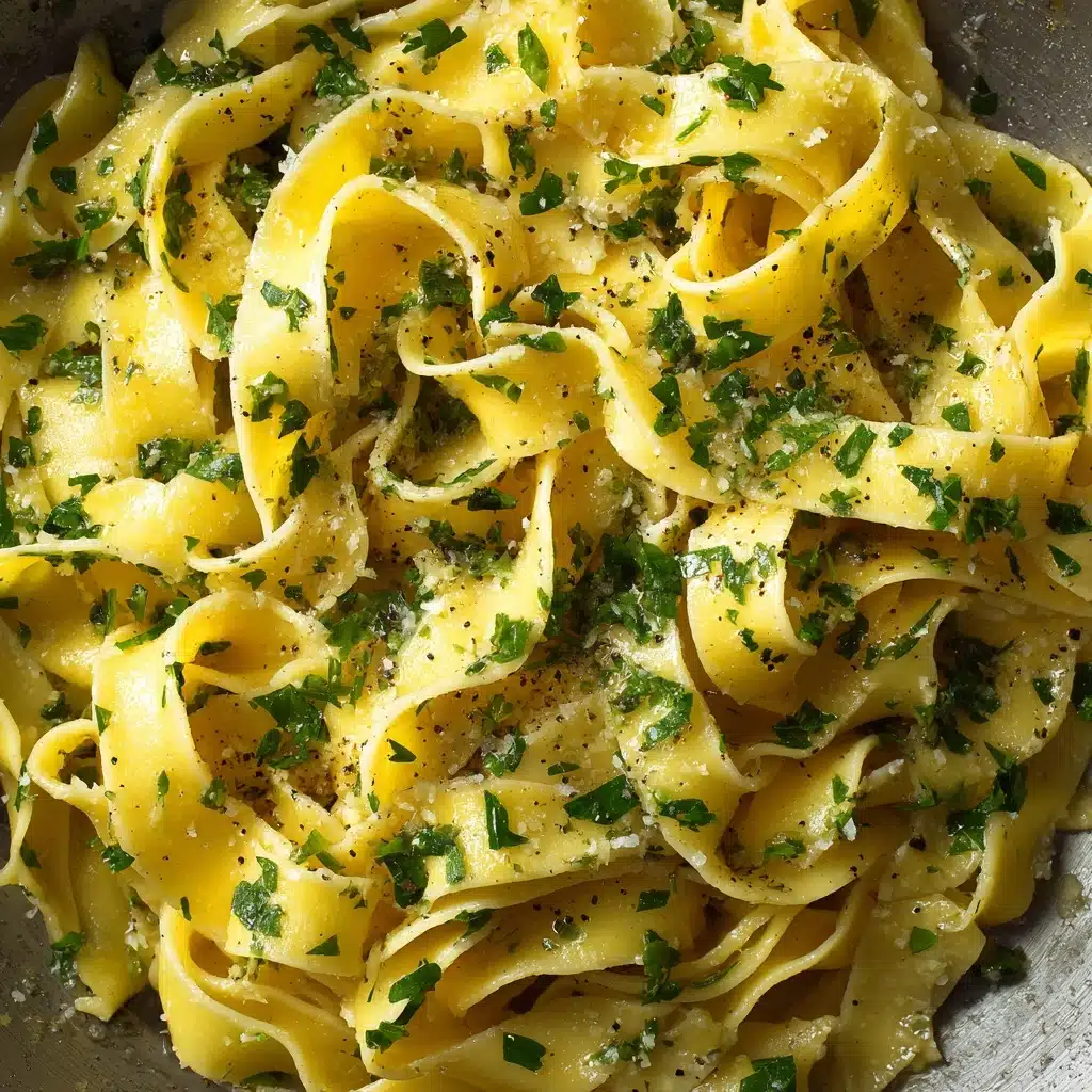 Garlic Butter Noodles Recipe