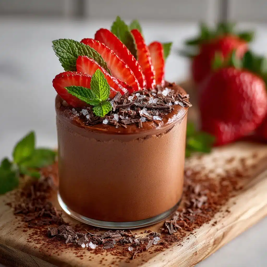 Healthy Protein Chocolate Mousse (3 Ingredients) Recipe - Recipe Image