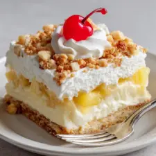 Banana Split Cake – No Bake Recipe