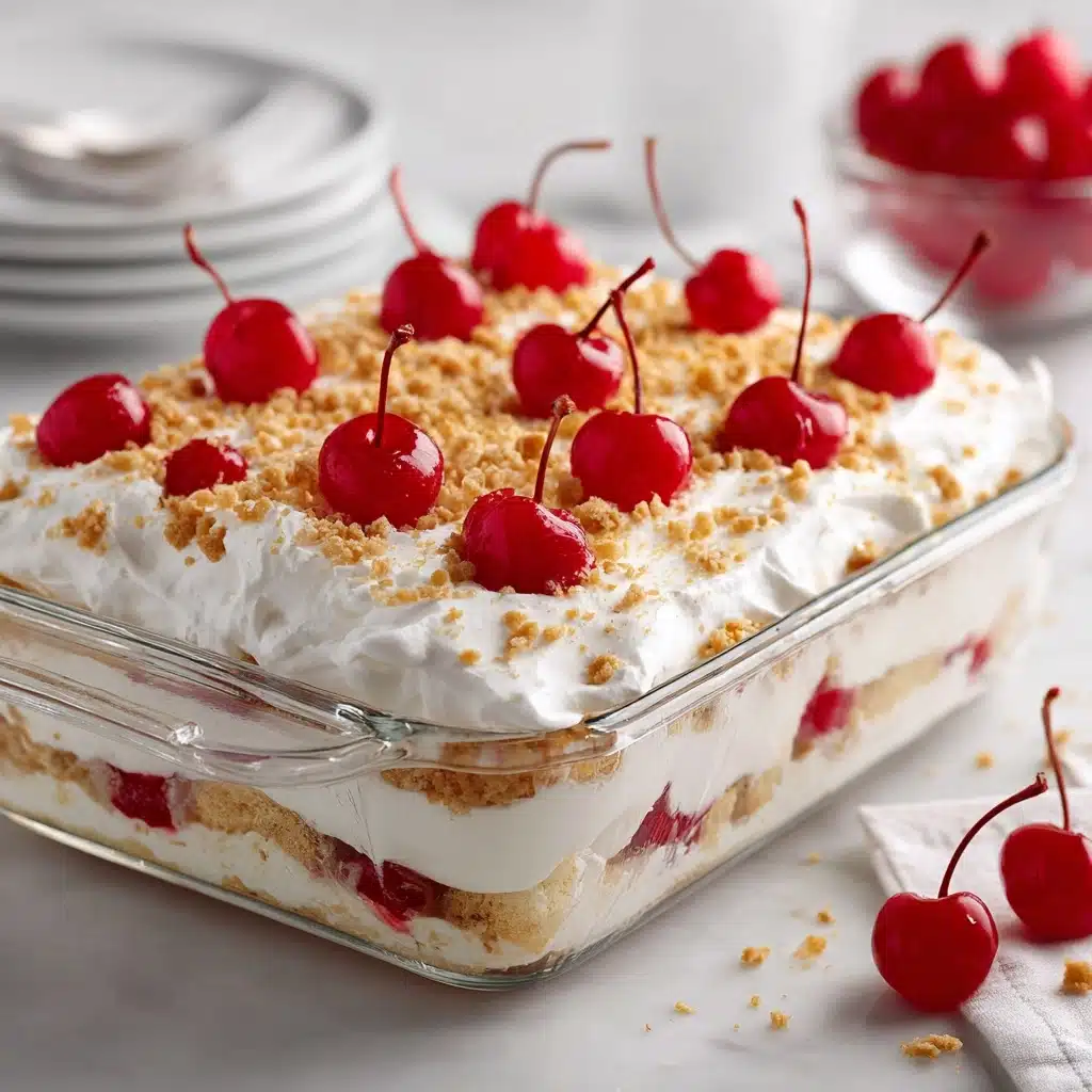 Banana Split Cake - No Bake Recipe - Recipe Image