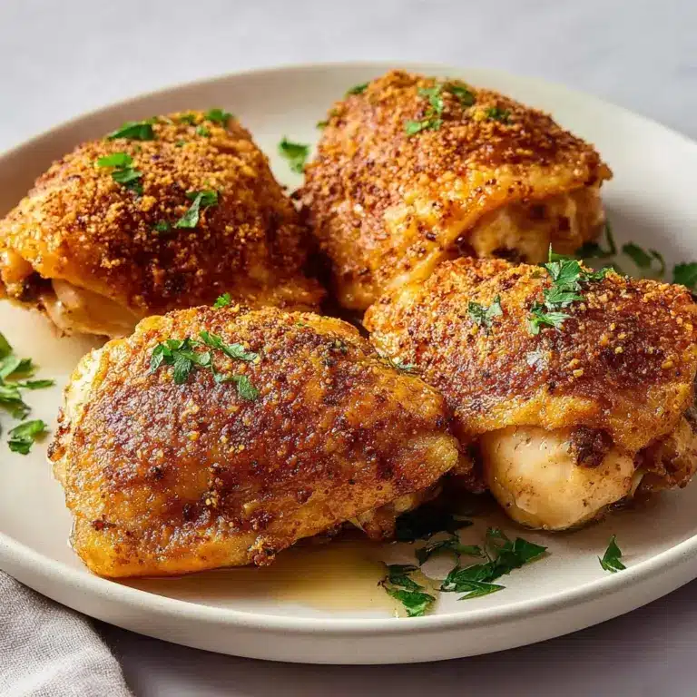 Baked Chicken Thighs Recipe