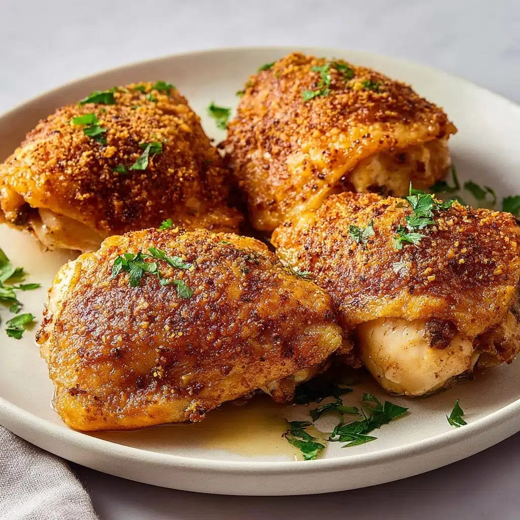 Baked Chicken Thighs Recipe - Recipe Image