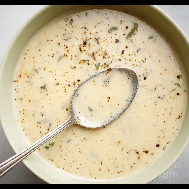 5 Ingredient Creamy Garlic Sauce Recipe