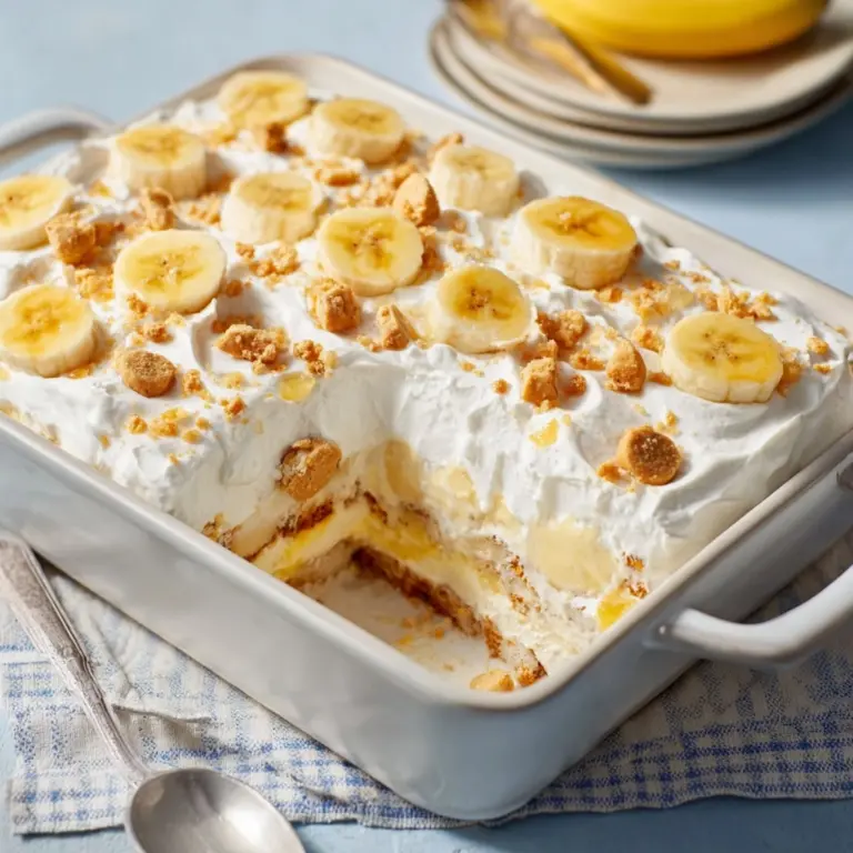 EASY BANANA PUDDING Recipe