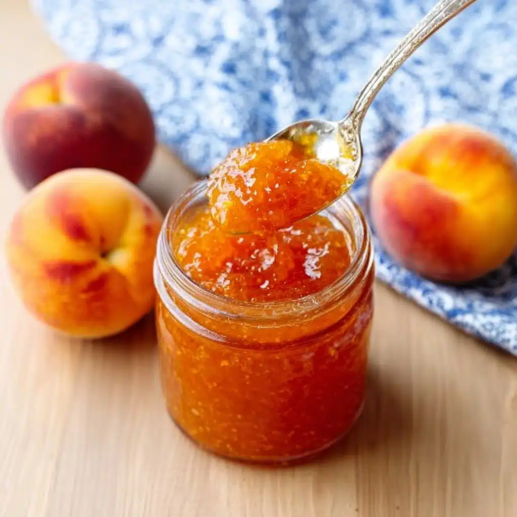 Southern Peach Jam: A Step-by-Step Guide Recipe - Recipe Image