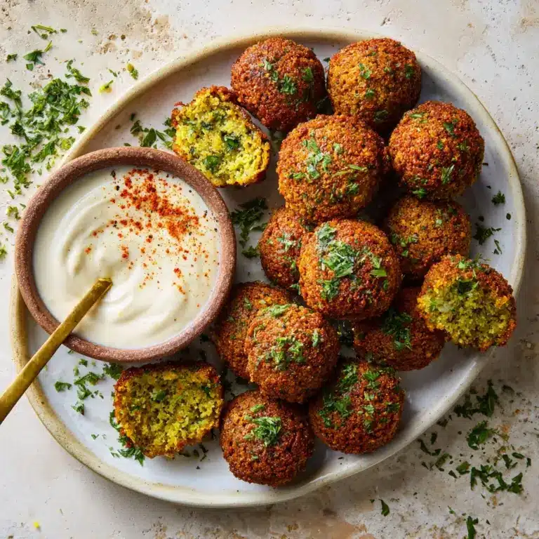Air Fryer Falafel Recipe (Gluten-Free, Vegan) Recipe
