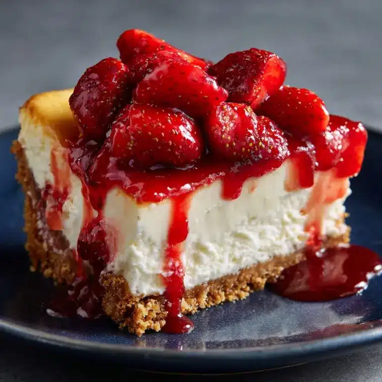 Strawberry Cheesecake Dump Cake Recipe
