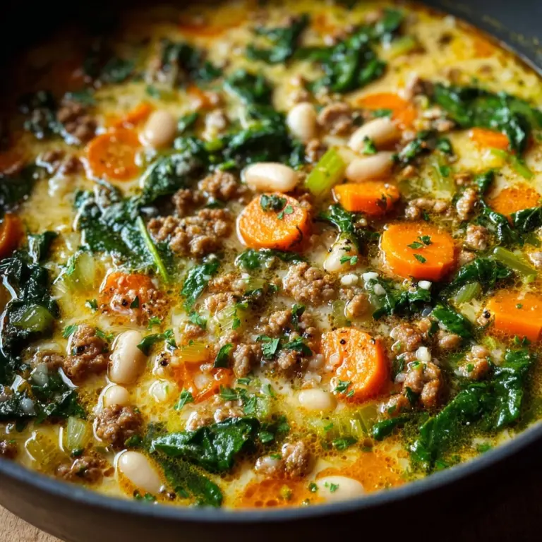 Tuscan White Bean Soup Recipe