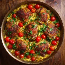 Mediterranean Chicken and Orzo Recipe