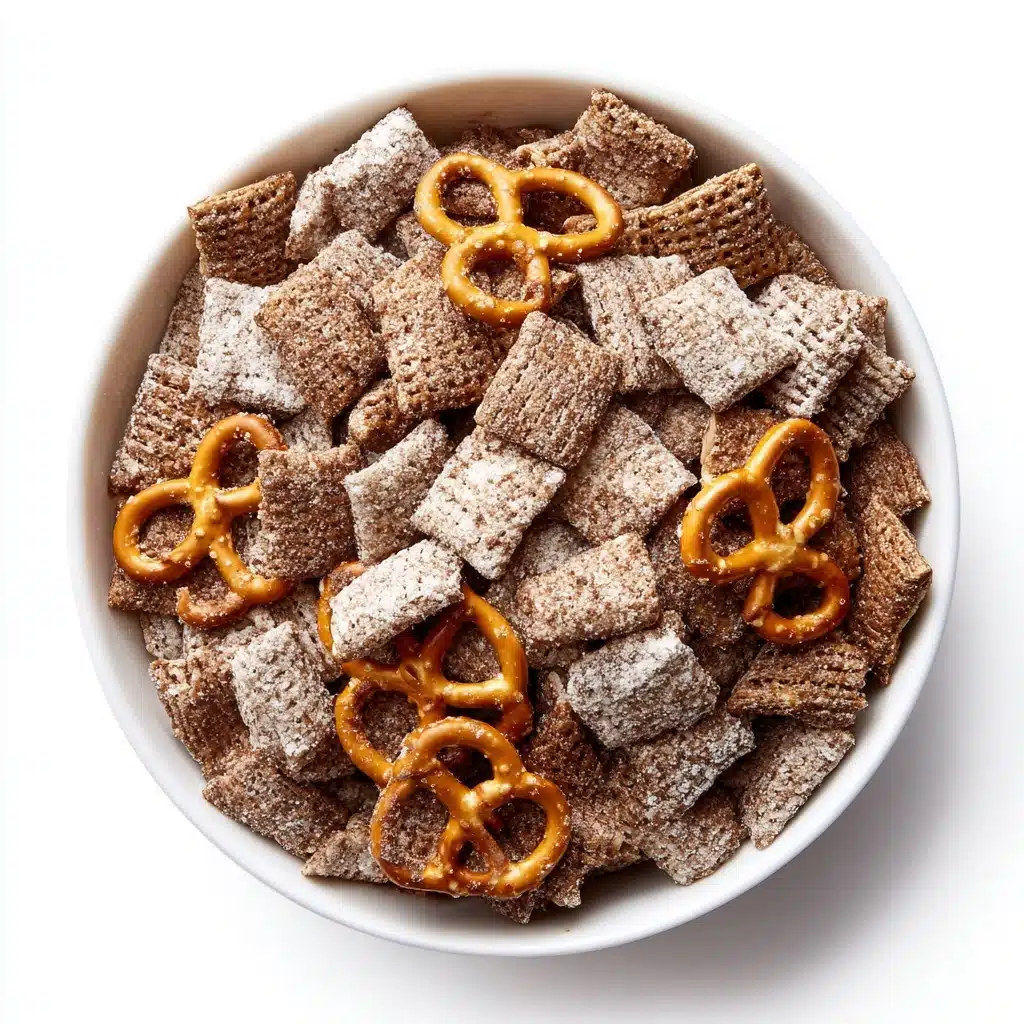 Brownie Batter Puppy Chow {or Muddy Buddies} Recipe - Recipe Image