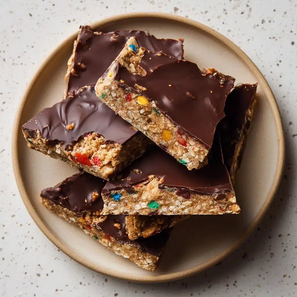 Monster Cookie Protein Bark Recipe - Recipe Image