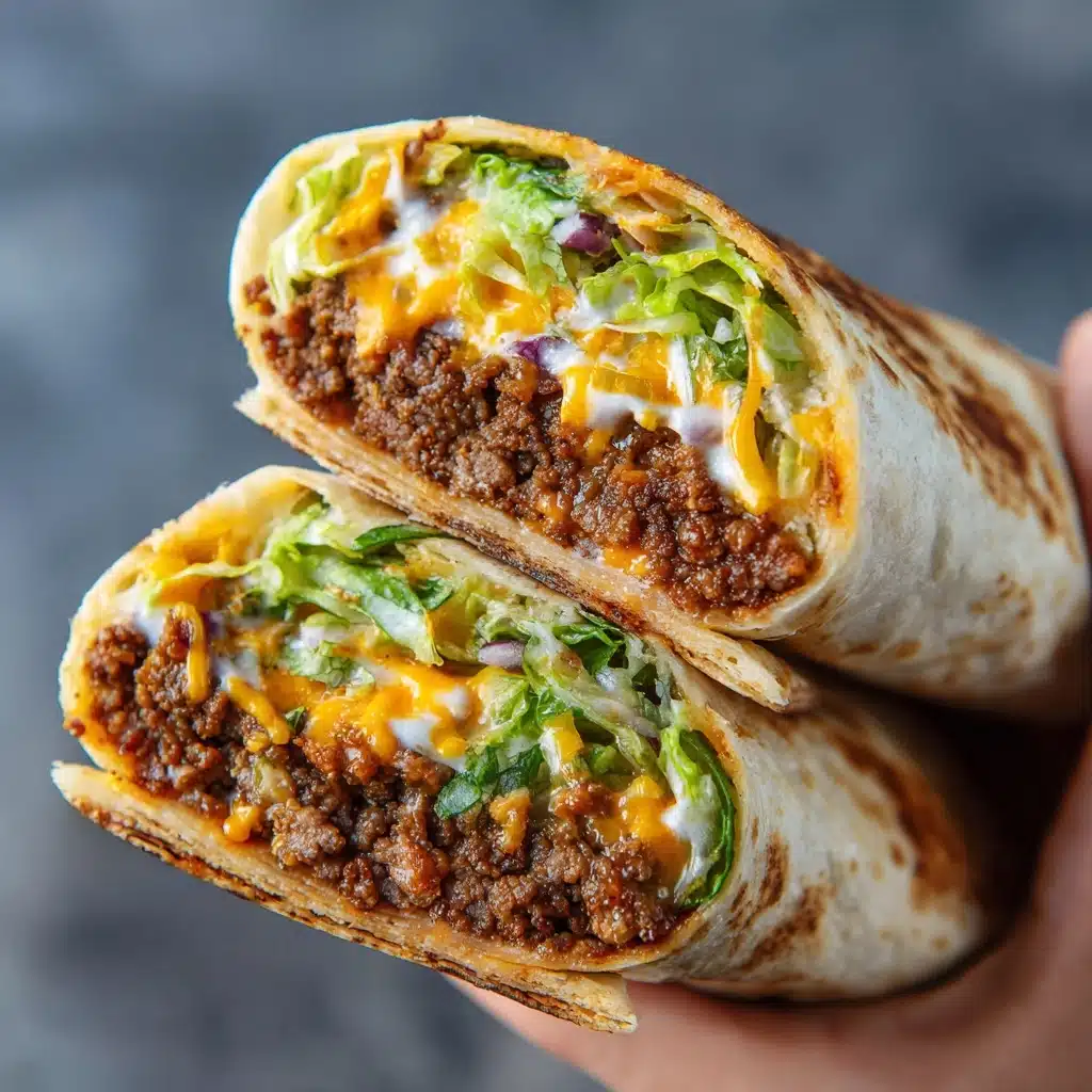 Big Mac Wraps Recipe - Recipe Image