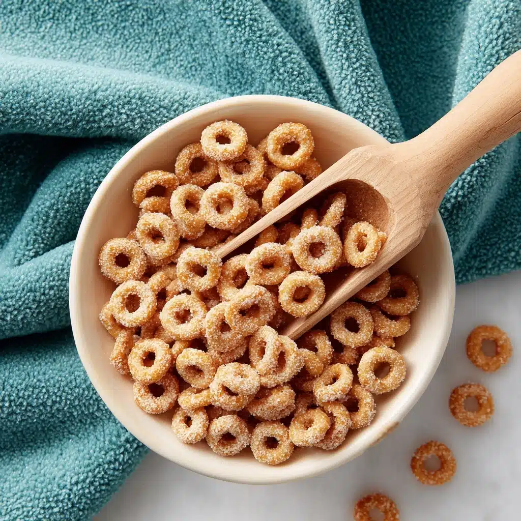 Mini Doughnut Hot Buttered Cheerios Recipe