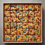 M&M Cookie Bars Recipe