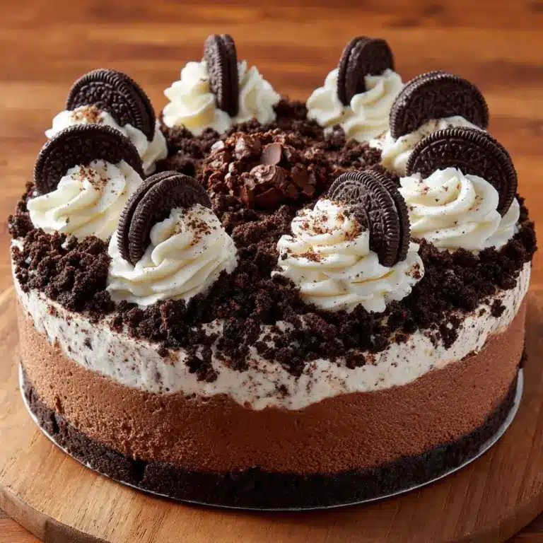 Easy Oreo Ice Cream Cake Recipe