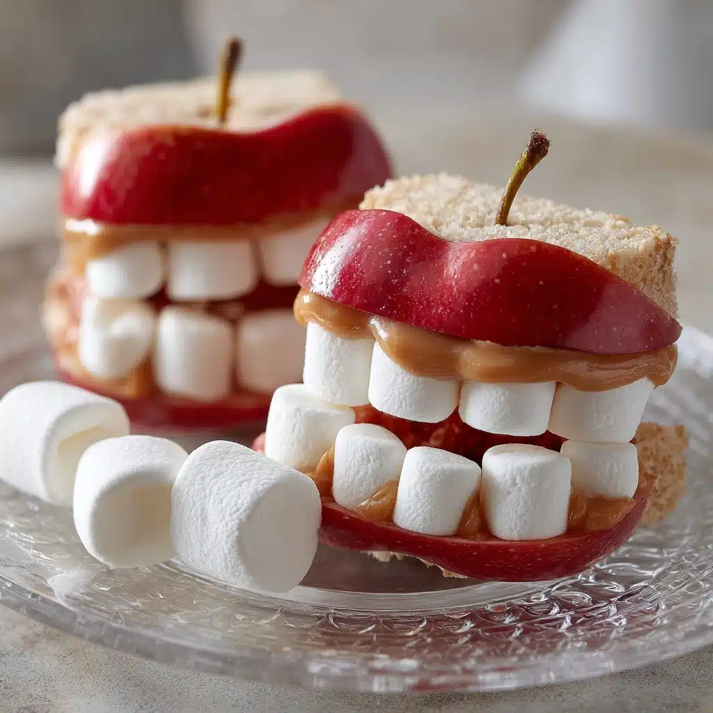 Fun Birthday Party Snack Ideas / Apple Smiles Recipe - Recipe Image