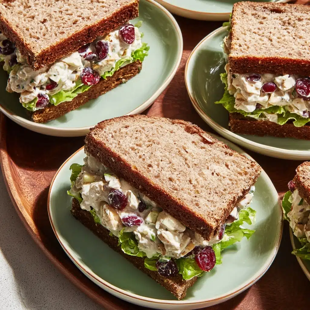 Cranberry Chicken Salad Recipe - Recipe Image