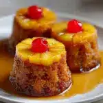 Mini Pineapple Upside Down Cakes Recipe