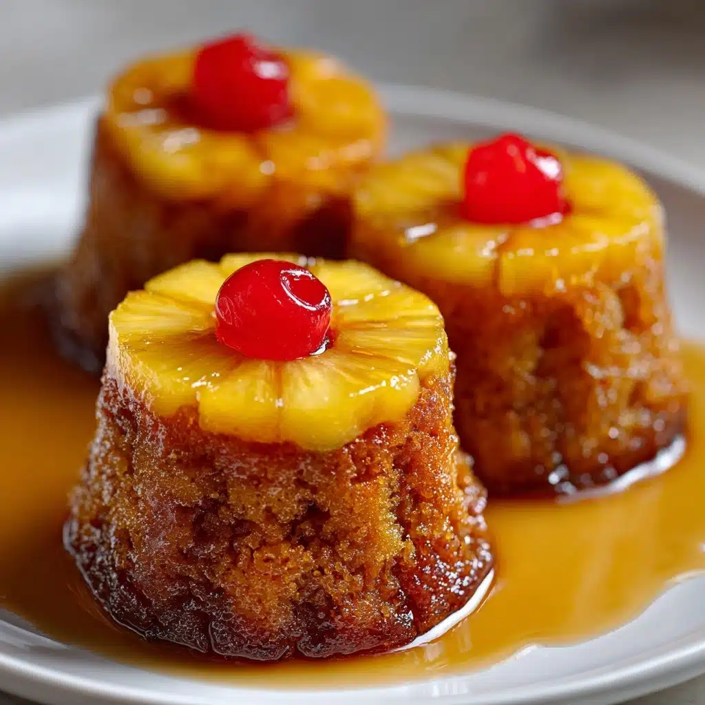 Mini Pineapple Upside Down Cakes Recipe