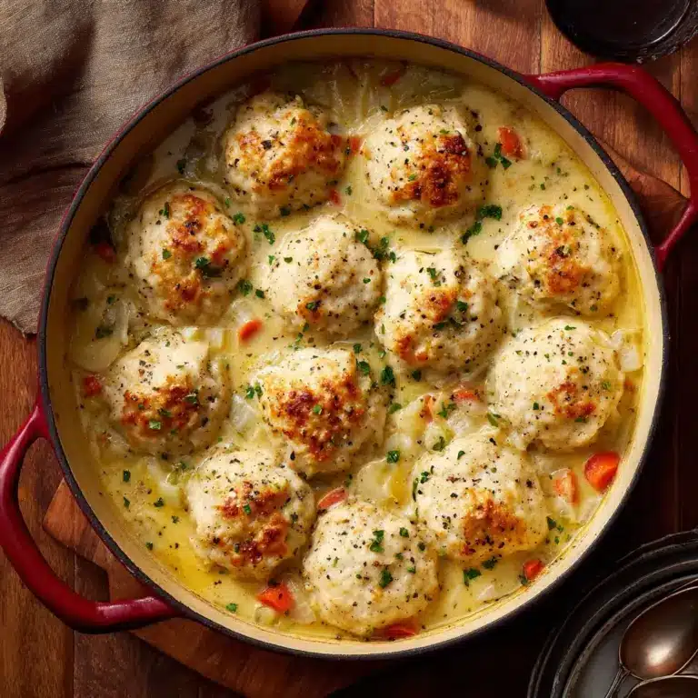 Homemade Chicken and Dumplings Recipe