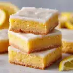 Fudgy lemon blondies- Lemon brownies Recipe