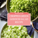 Chopped Green Goddess Salad Recipe