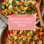 Cabbage Stir Fry (15 Minutes!) Recipe