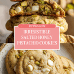 Salted Honey Pistachio Cookies Recipe