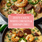 Cajun White Chicken Chili Recipe