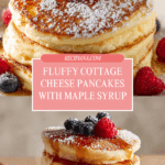 Cottage Cheese Pancakes Recipe