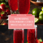 Strawberry Mocktail Recipe