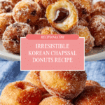 Chapssal Donuts (Korean Glutinous Rice Ball Doughnuts) Recipe